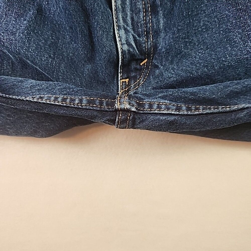 Levis 550 Jeans Mens Size 38 x 36 Straight Relaxed Fit Blue Denim - Picture 8 of 13